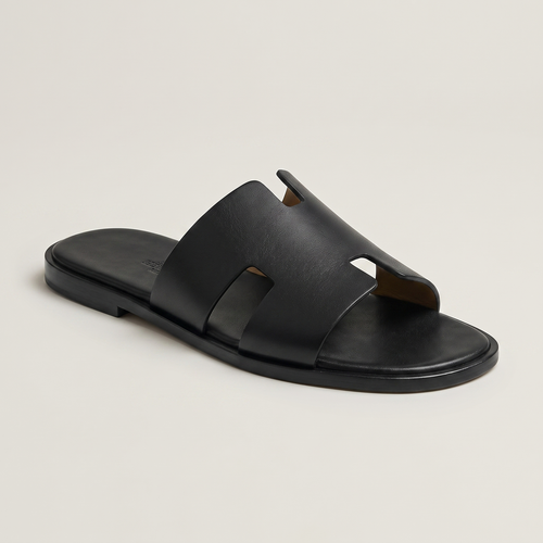 PORTO LEATHER SLIDE
